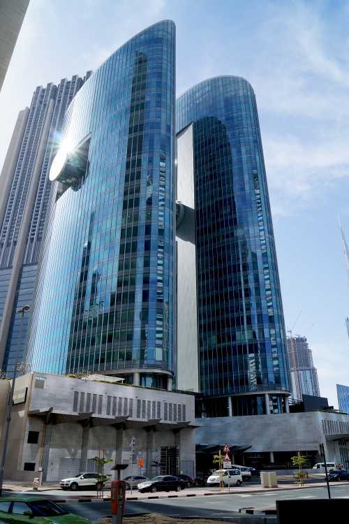 Emirates Financial Towers – View