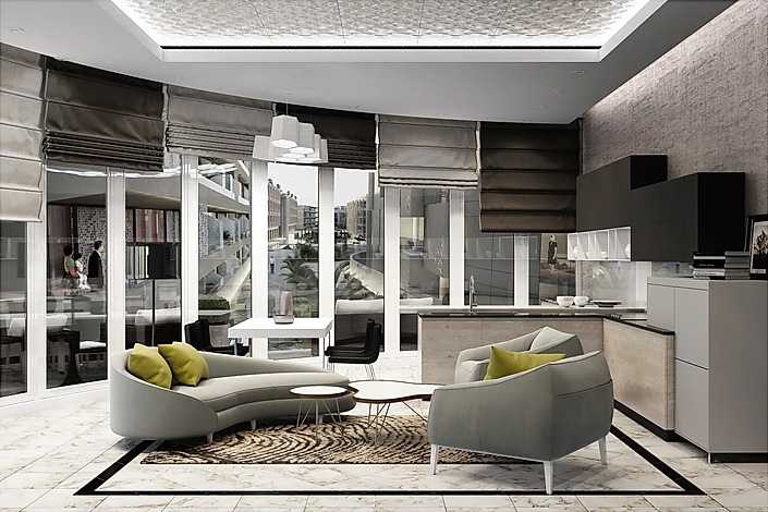 Al Multaqa Avenue – Living Room
