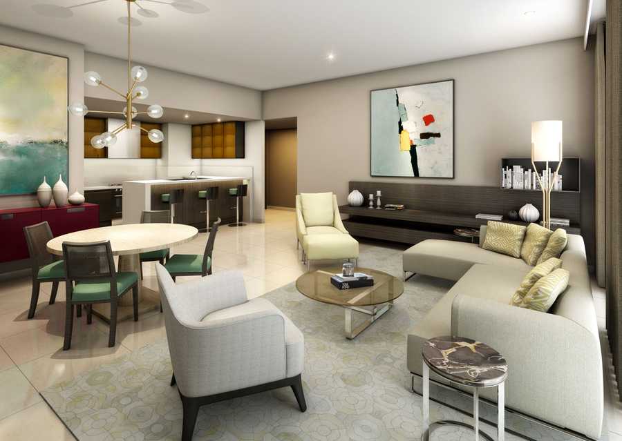 Dania Apartments – Living Area