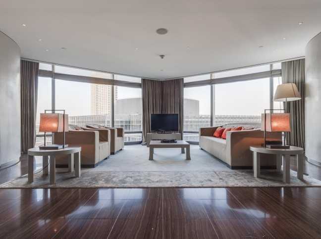 Armani Residences – Living Room
