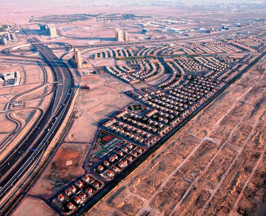 Jumeirah Village Triangel – Aerial View