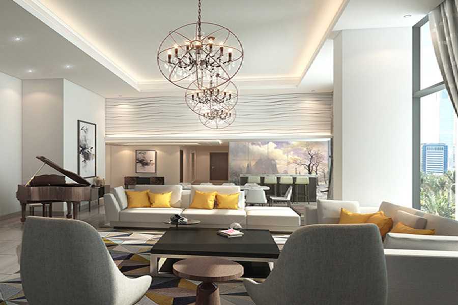 Park Gate Residences – Living Room