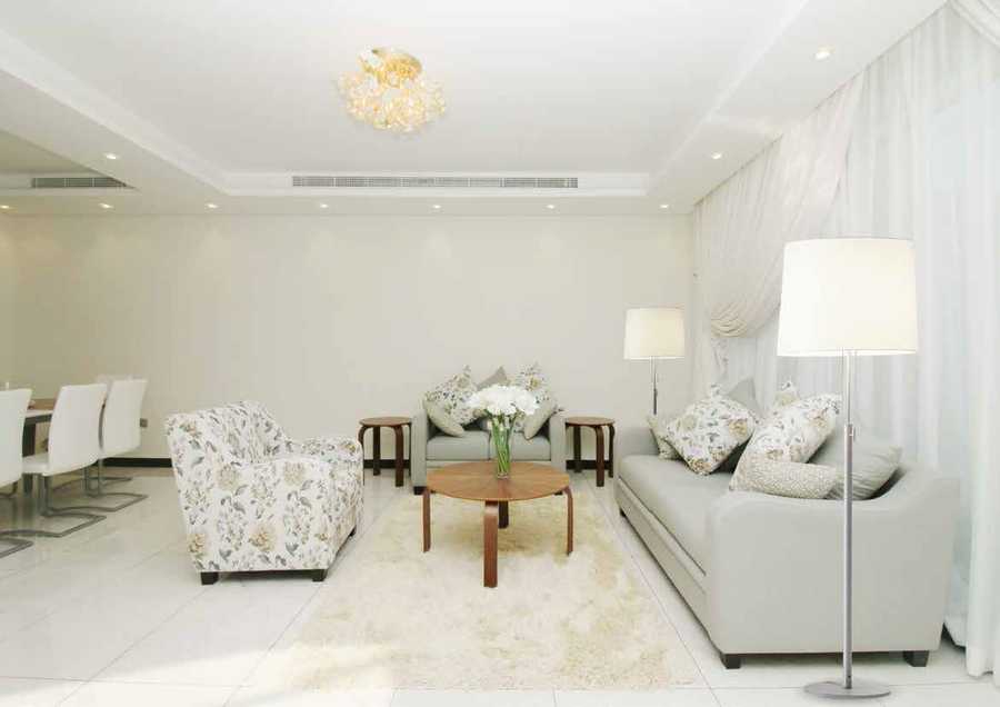 Al Burooj Residence 5 – Living Room