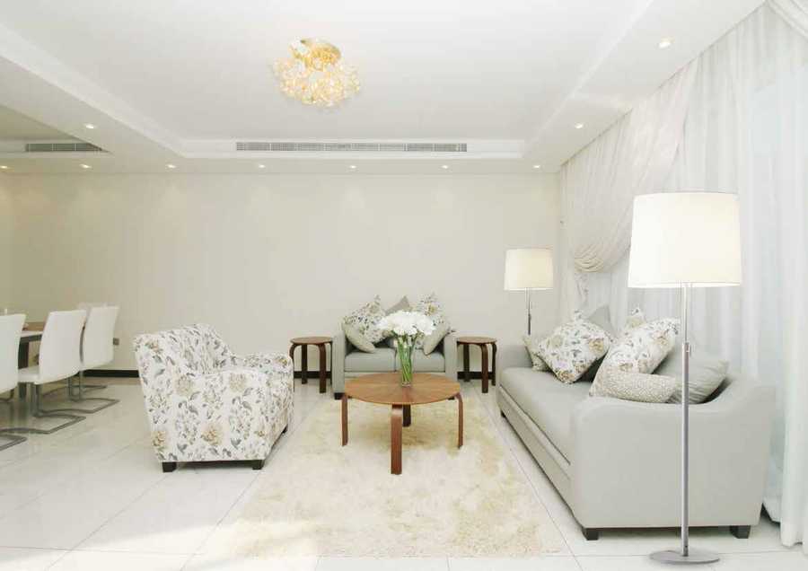 Al Burooj Residence 5 – Living Room