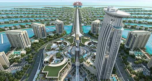Nakheel Mall – Aerial View