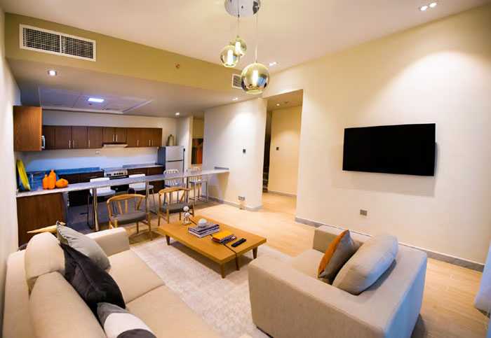 Binghatti Apartments – Living Room
