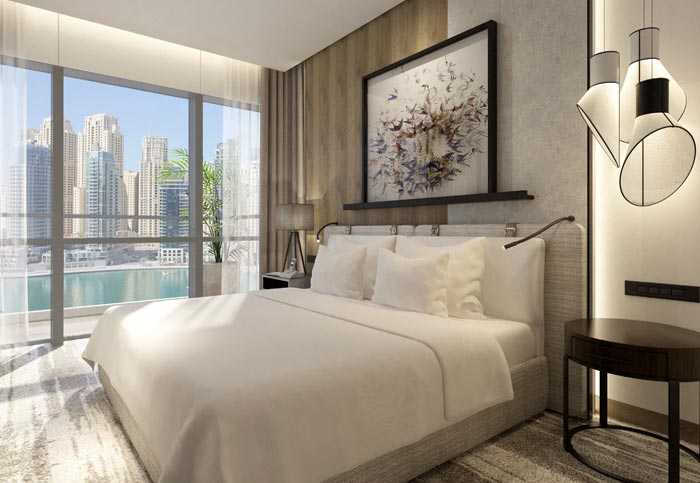 Vida Residences Dubai Marina – Bedroom