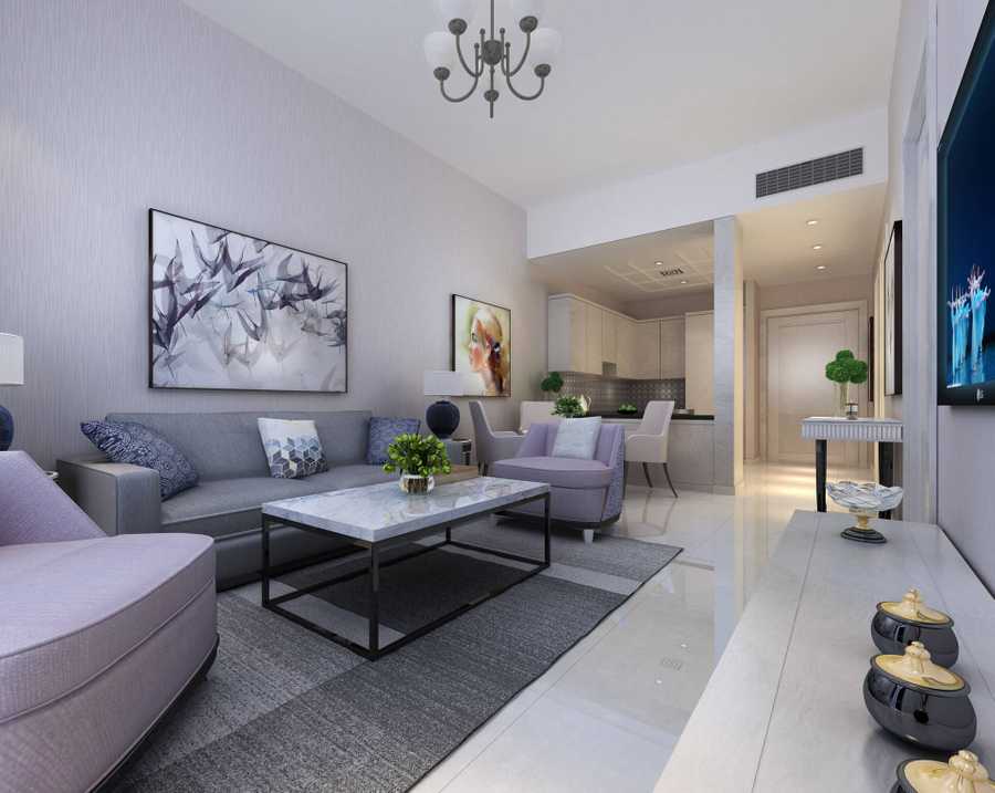 Lucky 1 Residences – Living Room