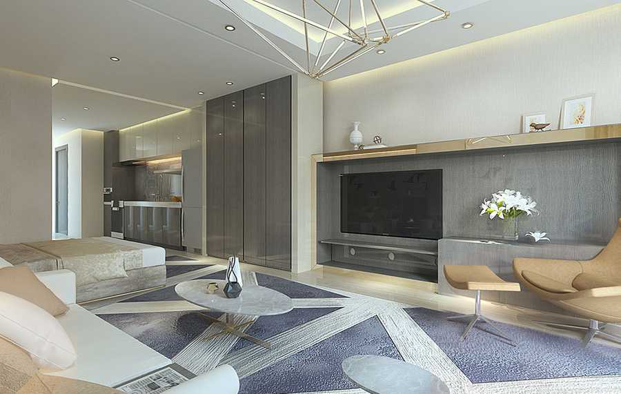 Millennium Binghatti Residences – Living Room