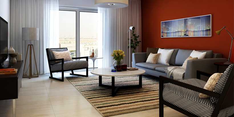 Azizi Feirouz Residence – Living Room