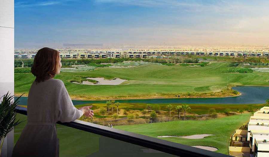 Golf Vita at Damac Hills- Balcony