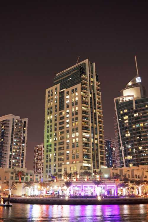 Marina Hotel Apartments – Night View