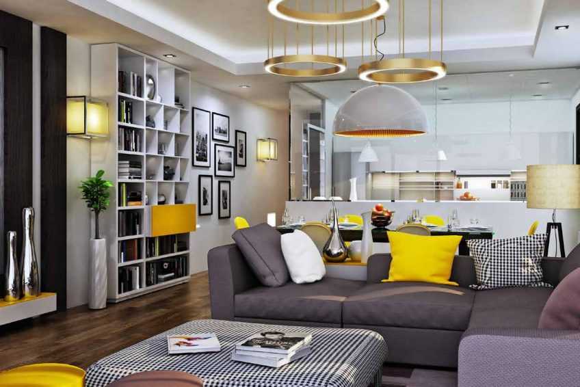 Al Burooj Residence 1 – Living Room