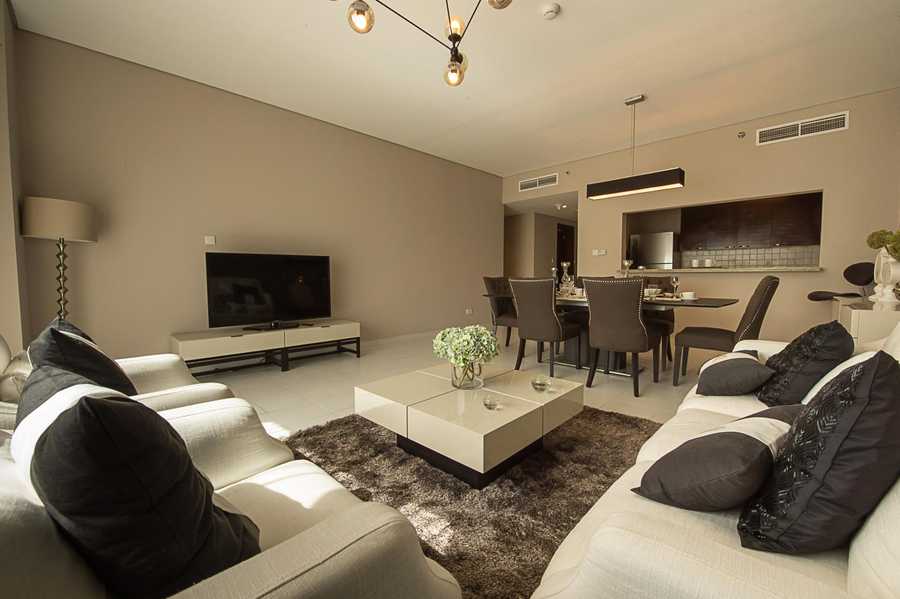 Marina Tower – Living Room