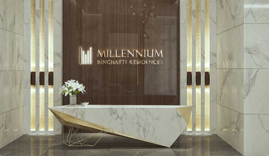 Millennium Binghatti Residences – Entrance
