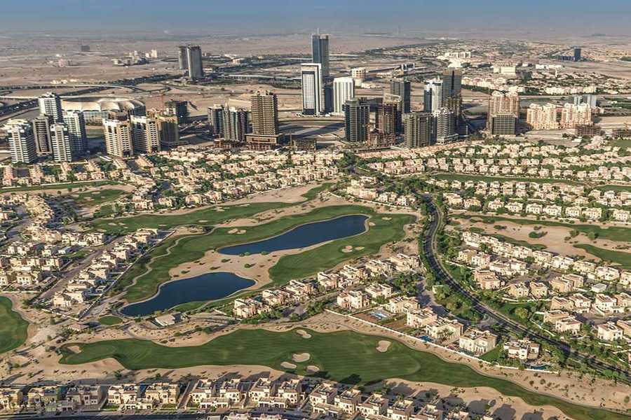Dubai Sports City – Area
