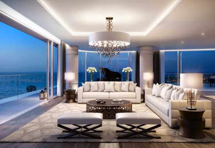 The Alef Residences – Living Room