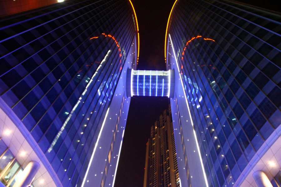 Emirates Financial Towers – Night View