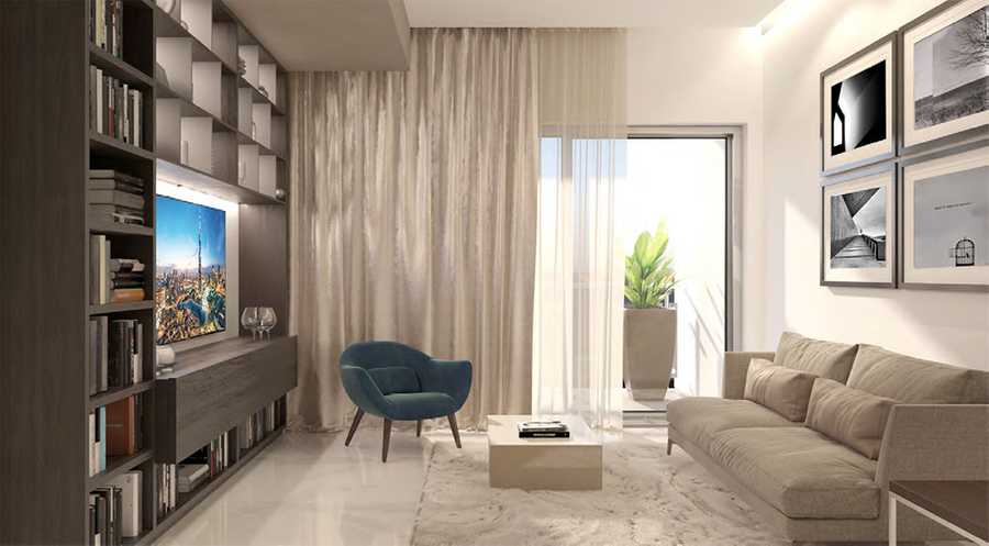 Mag 5 Dubai South – Living Room
