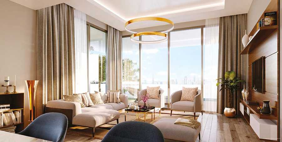 Azizi Gardens – Living Room