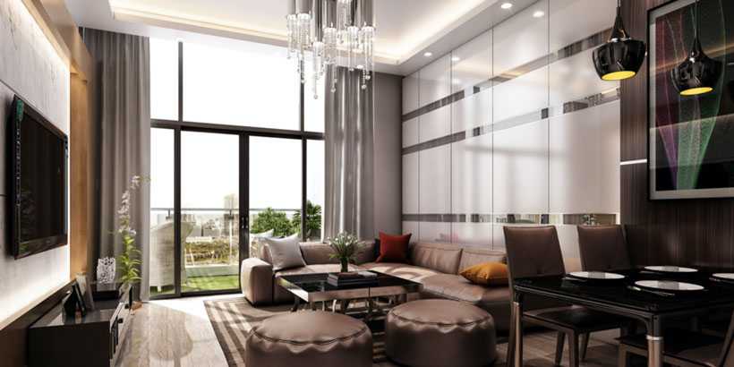 Azizi Orchid Residence – Living Room