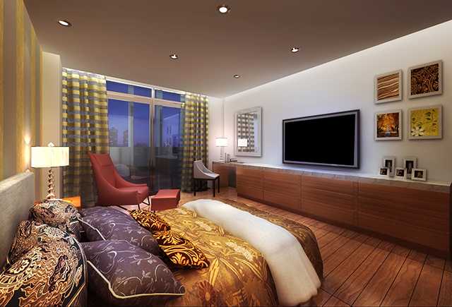 Burj Pacific – Bedroom