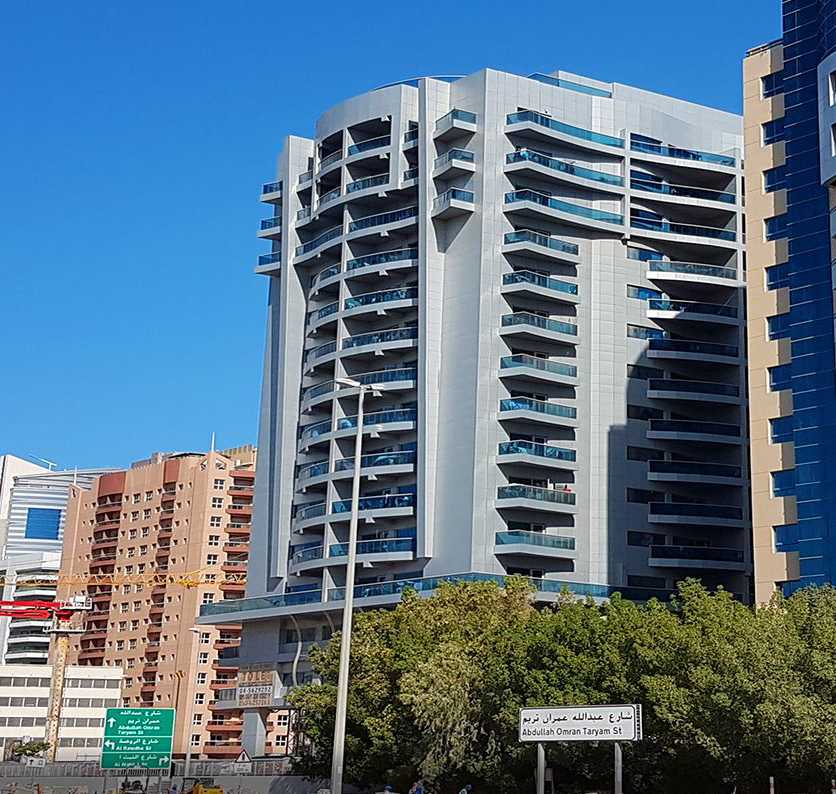 Crystal Blue Building – Exterior