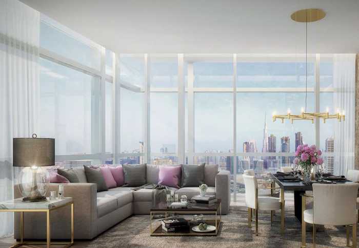 Langham Place – Living Room