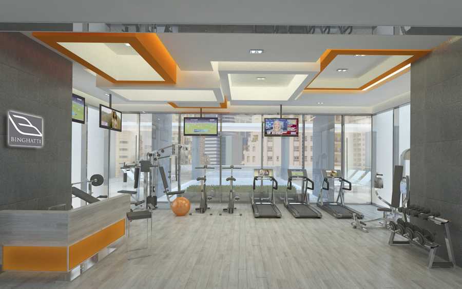 Binghatti Gardens – Gym