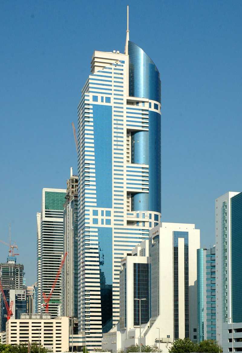 Blue Tower – Exterior