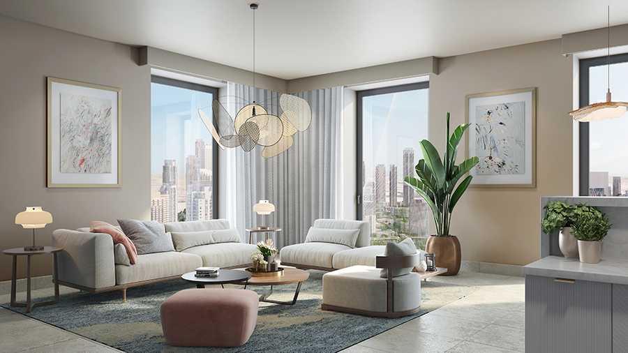 Vida Residences The Creek – Living Room