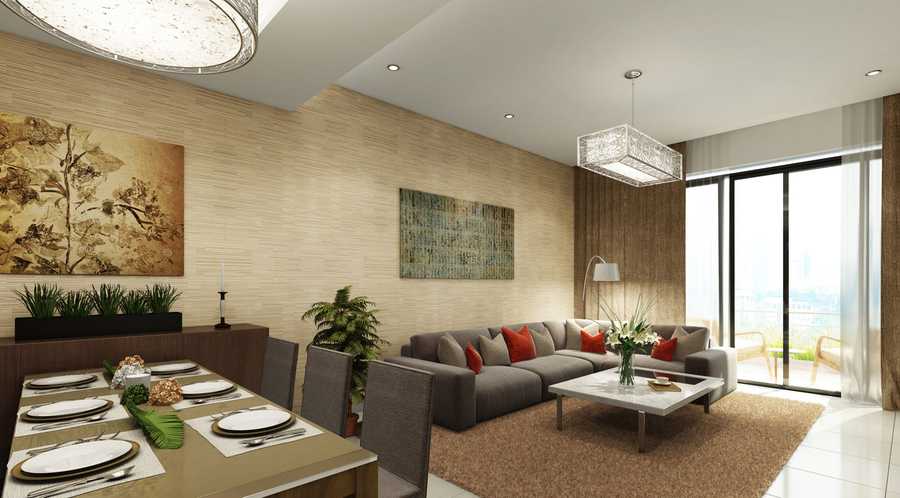 Laya Residences – Living Room