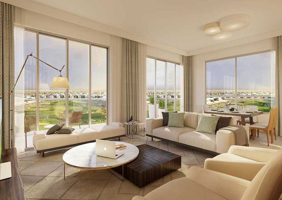 Golf Views – Living Room