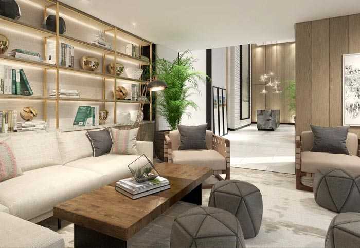 Vida Residences Dubai Marina – Living Room
